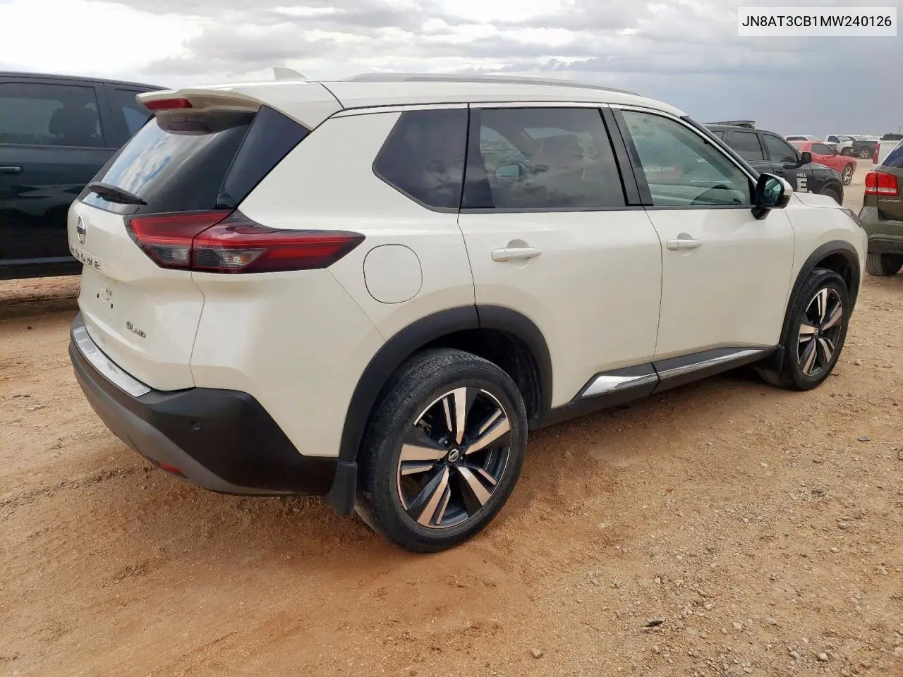 2021 Nissan Rogue Sl VIN: JN8AT3CB1MW240126 Lot: 62679615