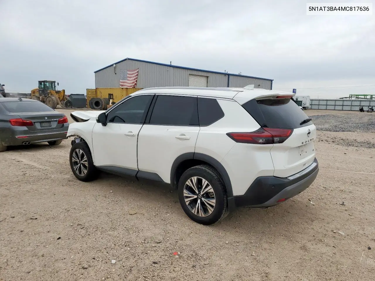 2021 Nissan Rogue Sv VIN: 5N1AT3BA4MC817636 Lot: 62718045