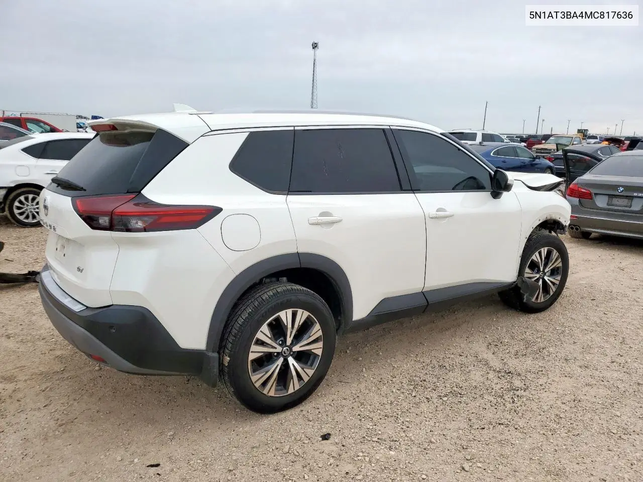 2021 Nissan Rogue Sv VIN: 5N1AT3BA4MC817636 Lot: 62718045
