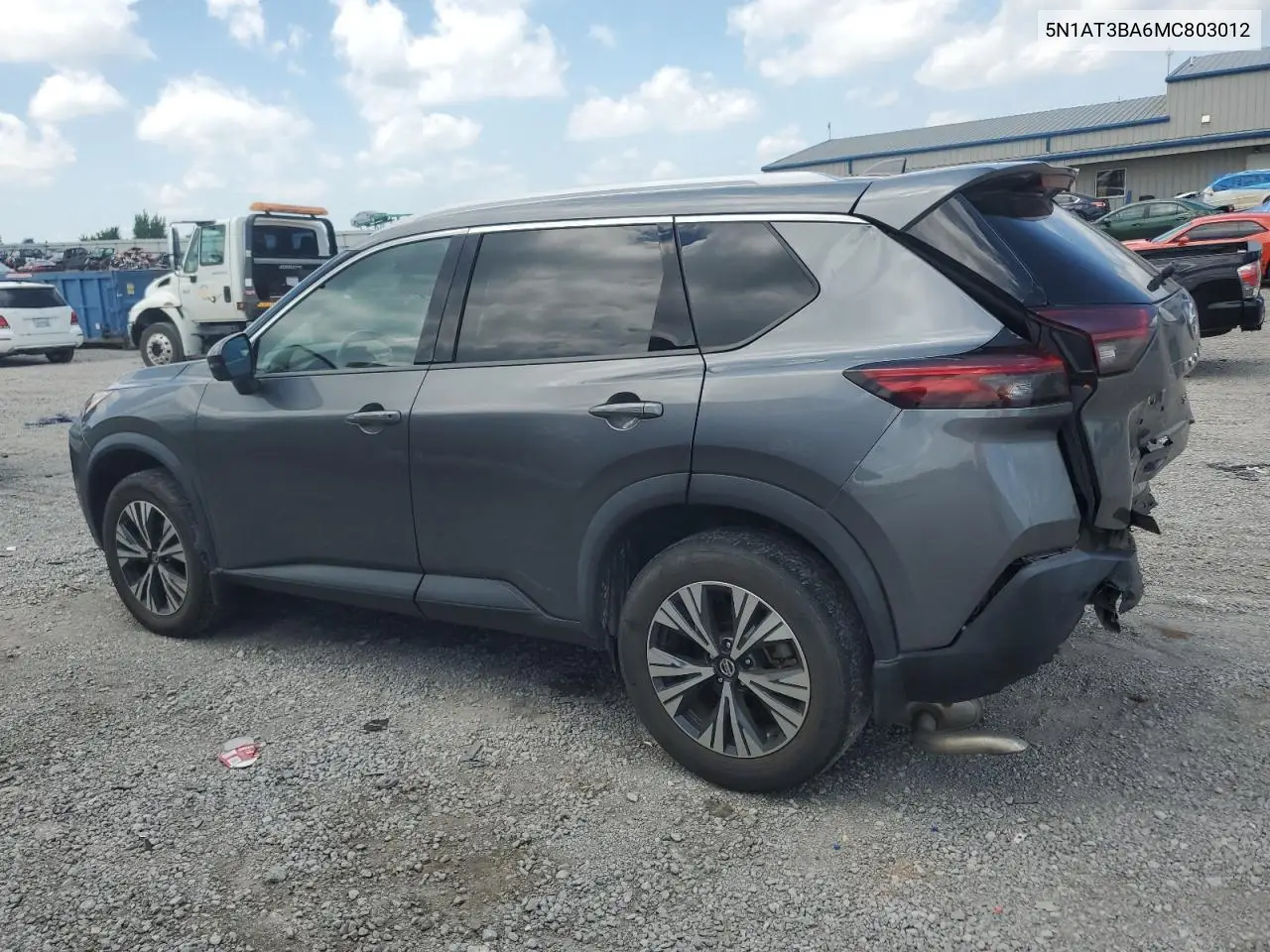 5n1at3ba6mc803012 5N1AT3BA6MC803012 2021 Nissan Rogue Sv