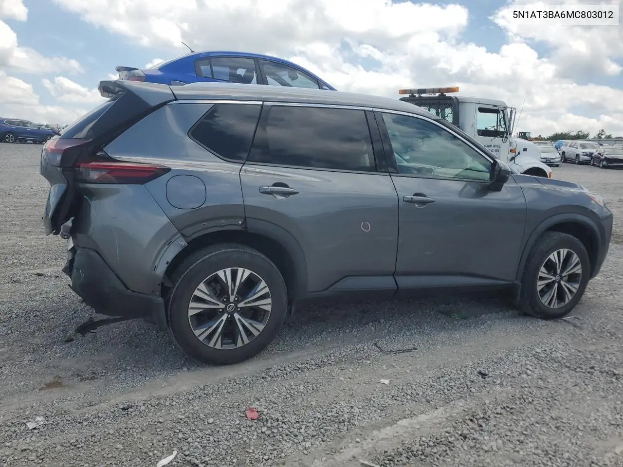 5n1at3ba6mc803012 5N1AT3BA6MC803012 2021 Nissan Rogue Sv