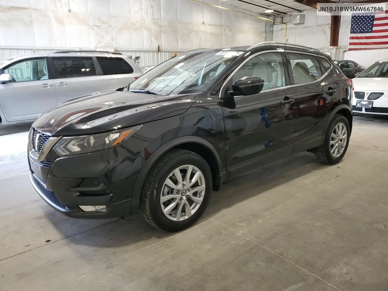 2021 Nissan Rogue Sport Sv VIN: JN1BJ1BW9MW667846 Lot: 65937675