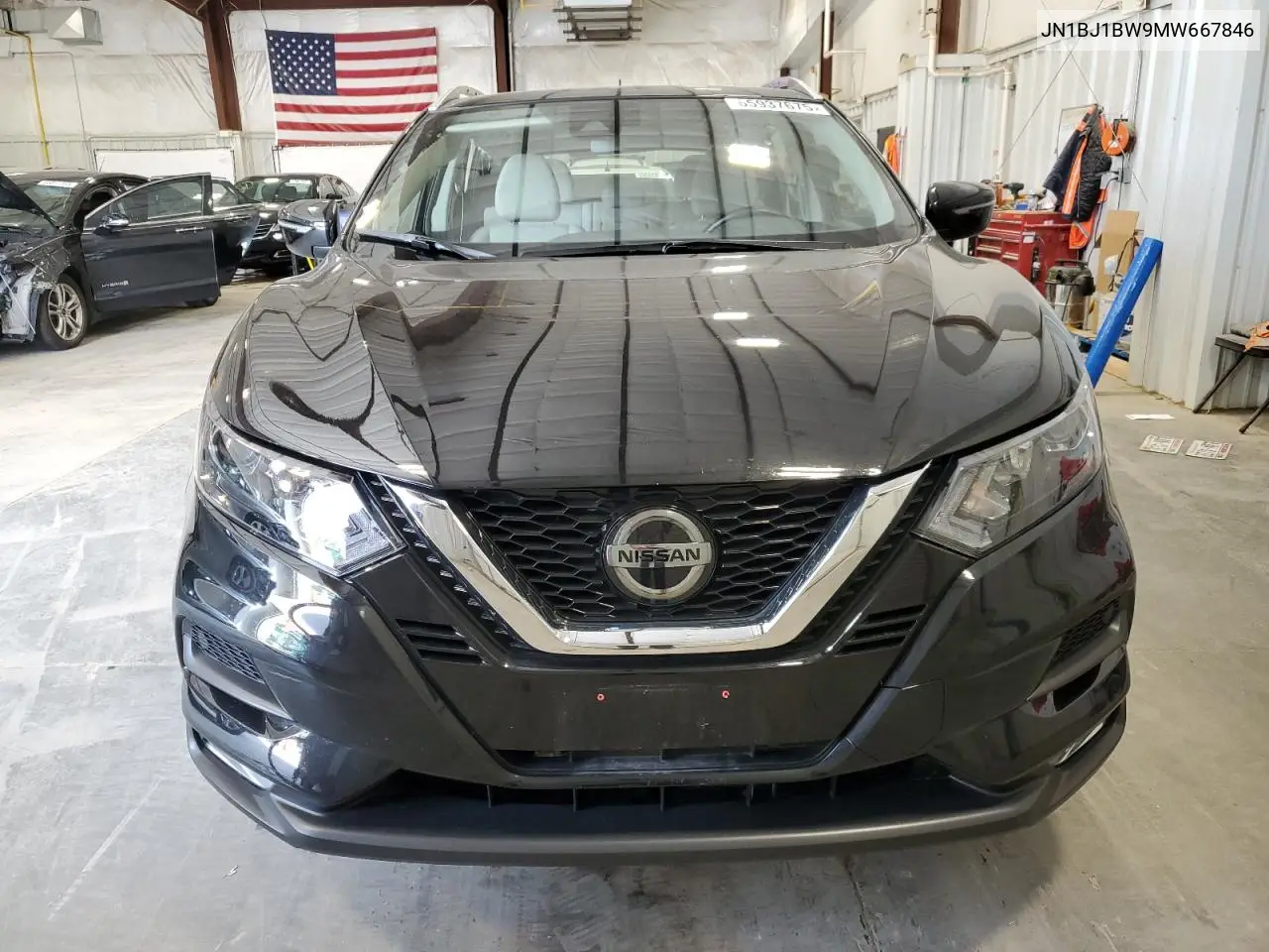2021 Nissan Rogue Sport Sv VIN: JN1BJ1BW9MW667846 Lot: 65937675