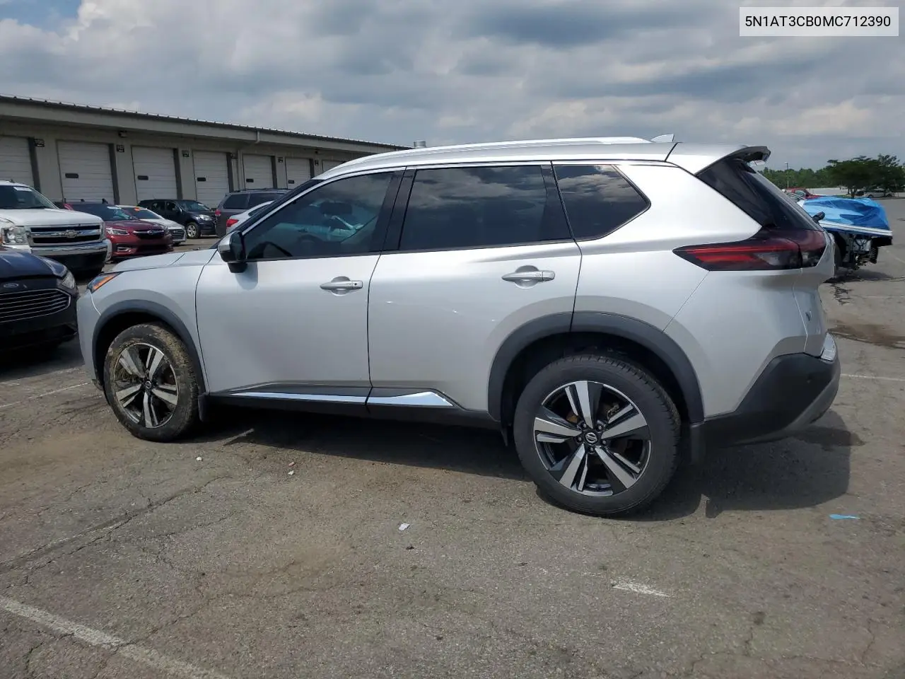 2021 Nissan Rogue Sl VIN: 5N1AT3CB0MC712390 Lot: 65947615