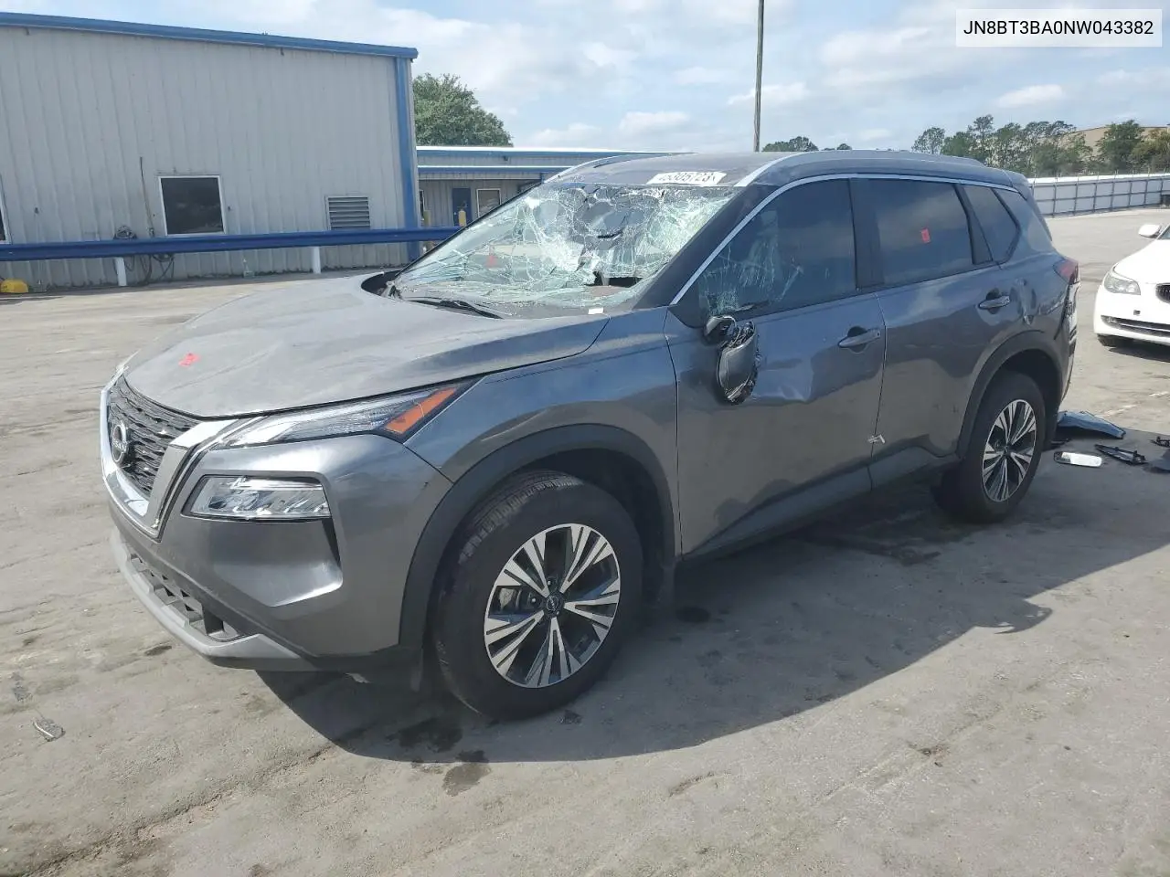 2022 Nissan Rogue Sv VIN: JN8BT3BA0NW043382 Lot: 45305723