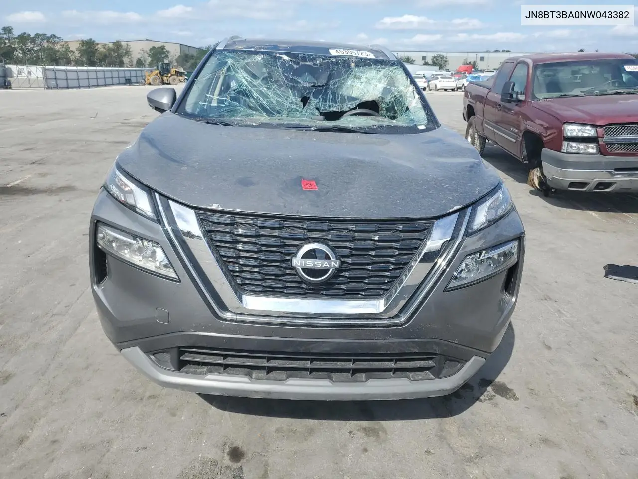 2022 Nissan Rogue Sv VIN: JN8BT3BA0NW043382 Lot: 45305723