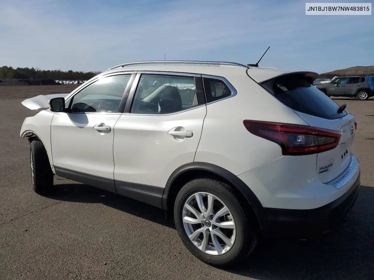 2022 Nissan Rogue Sport Sv VIN: JN1BJ1BW7NW483815 Lot: 49032205