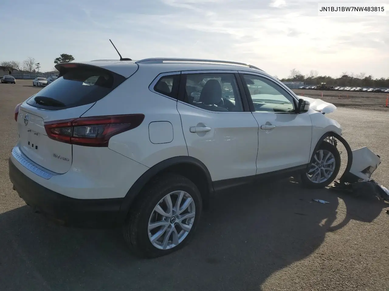 2022 Nissan Rogue Sport Sv VIN: JN1BJ1BW7NW483815 Lot: 49032205