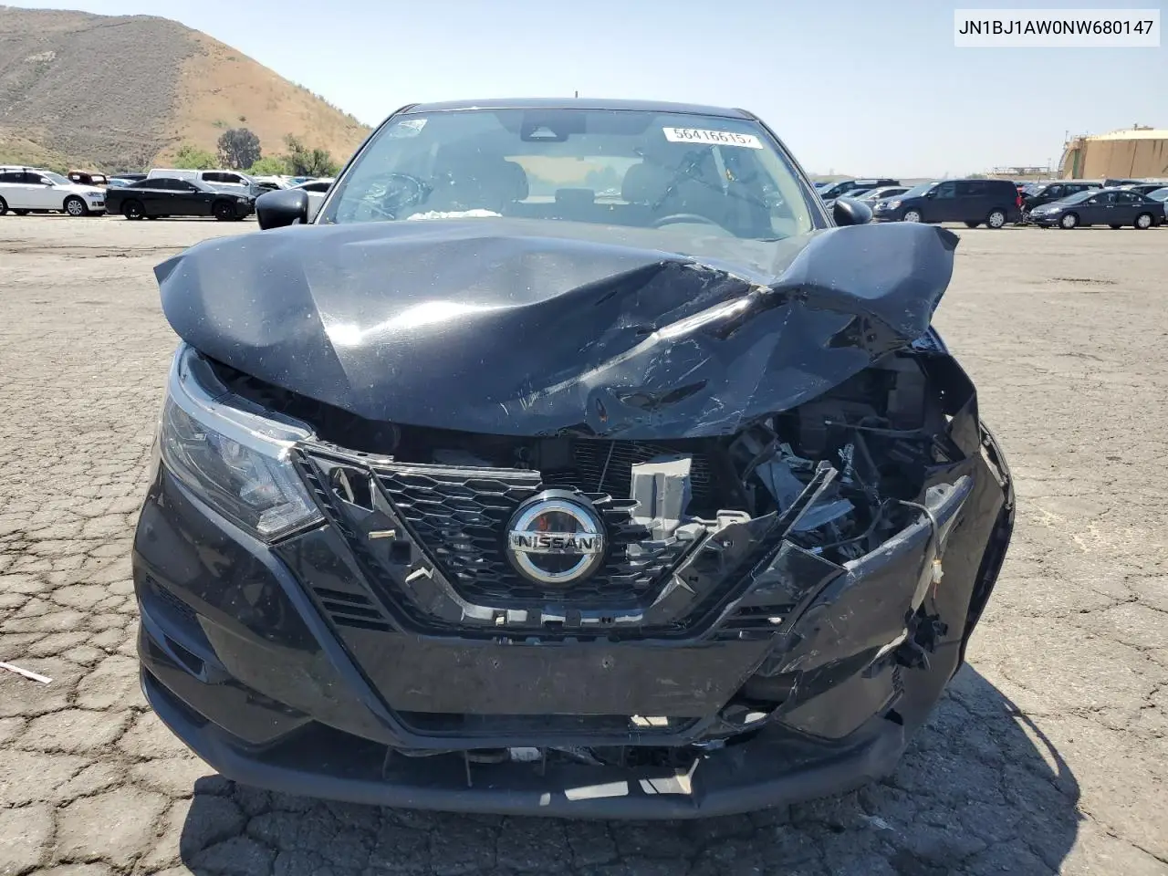 2022 Nissan Rogue Sport S VIN: JN1BJ1AW0NW680147 Lot: 56416615