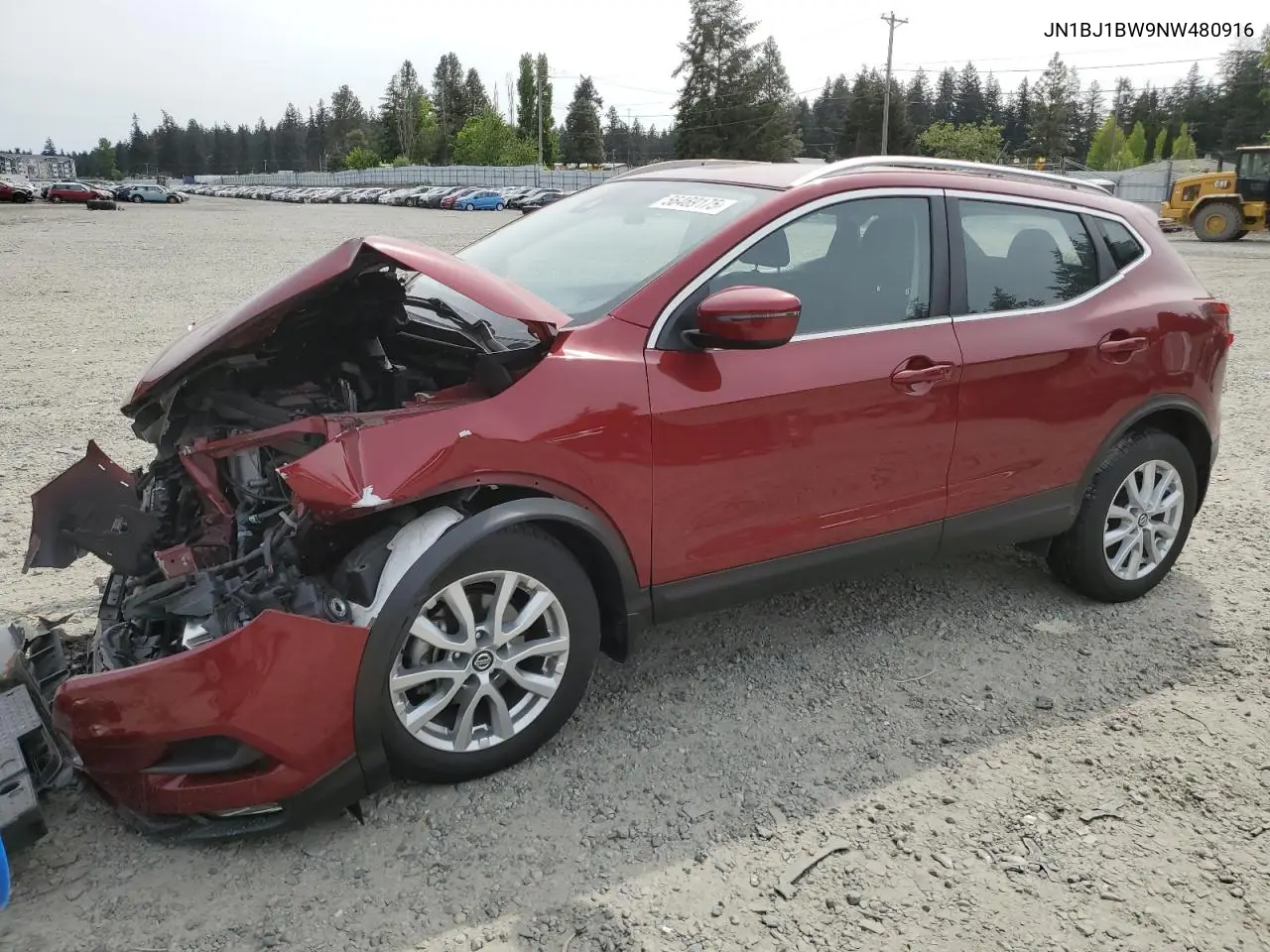 2022 Nissan Rogue Sport Sv VIN: JN1BJ1BW9NW480916 Lot: 56469175