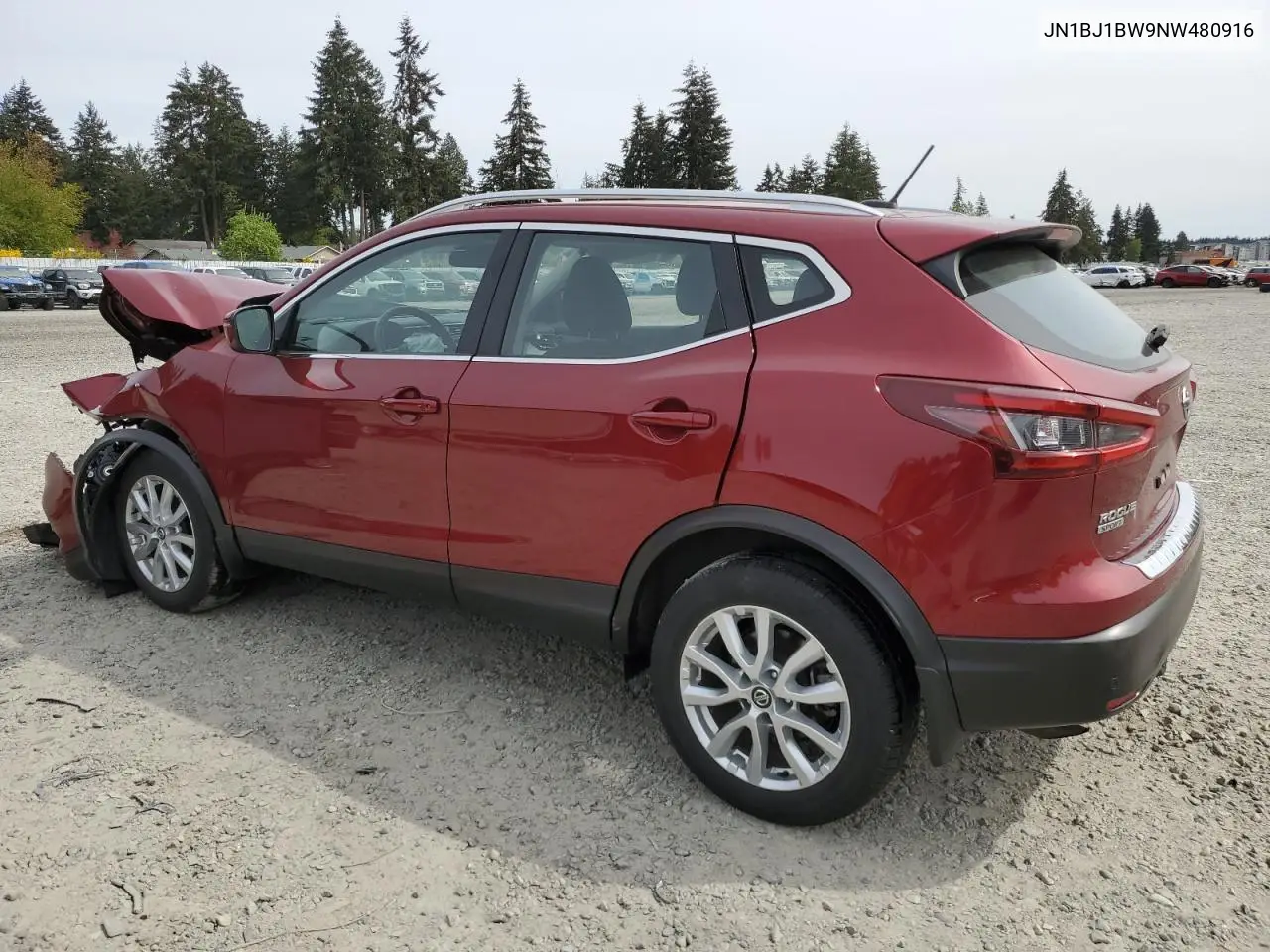2022 Nissan Rogue Sport Sv VIN: JN1BJ1BW9NW480916 Lot: 56469175