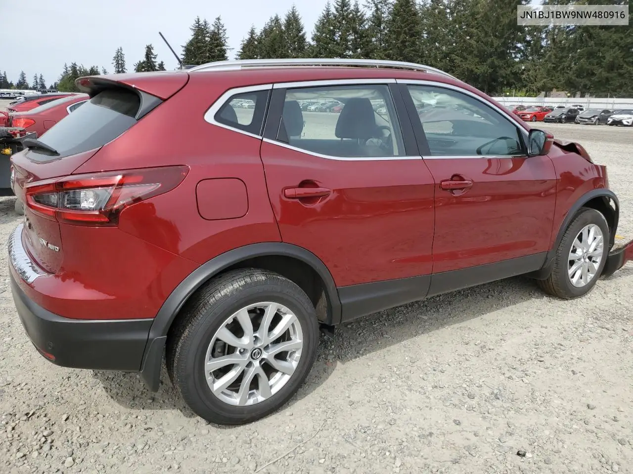 2022 Nissan Rogue Sport Sv VIN: JN1BJ1BW9NW480916 Lot: 56469175