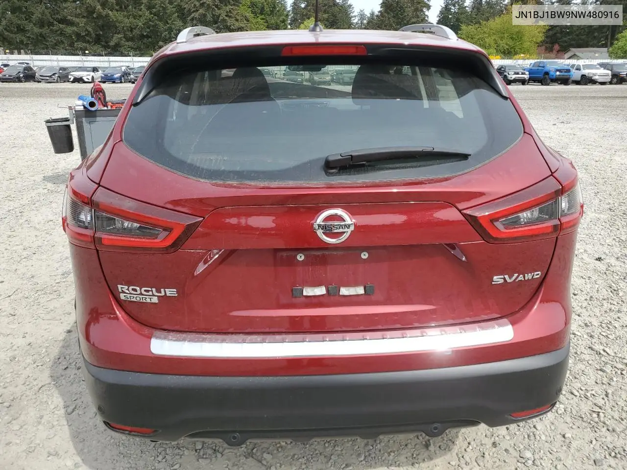 2022 Nissan Rogue Sport Sv VIN: JN1BJ1BW9NW480916 Lot: 56469175