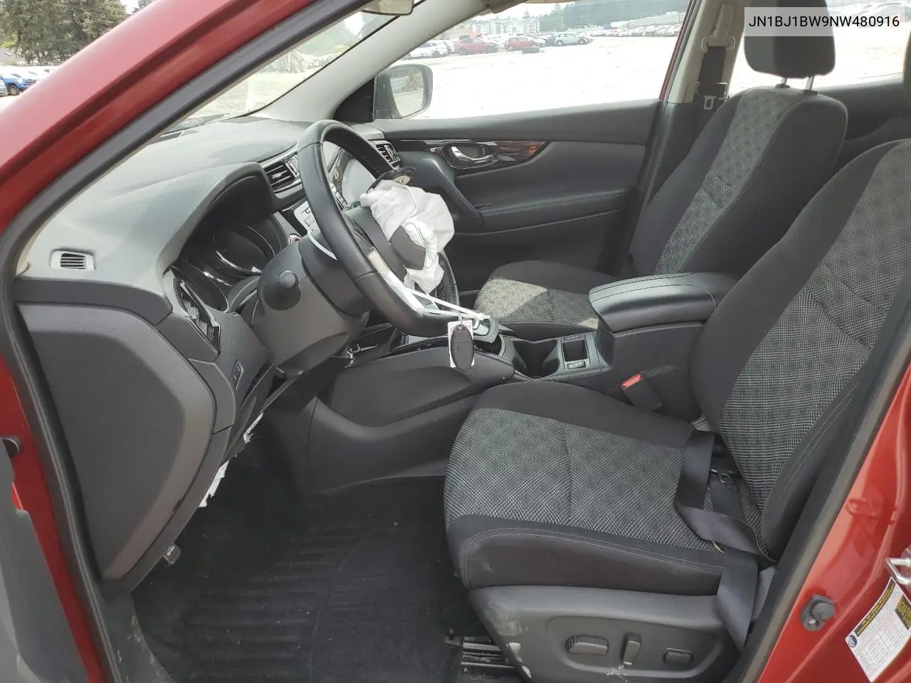 2022 Nissan Rogue Sport Sv VIN: JN1BJ1BW9NW480916 Lot: 56469175