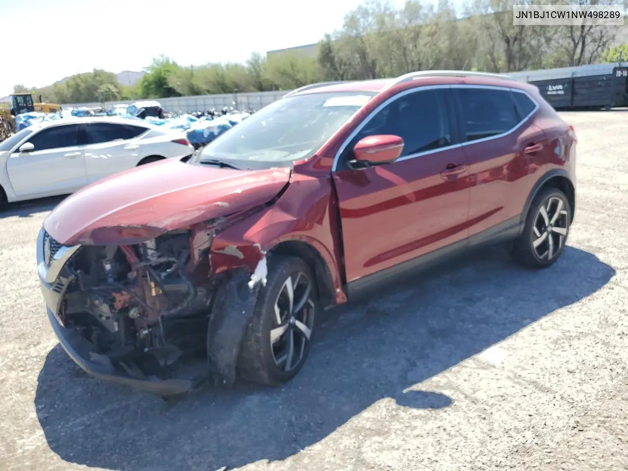 2022 Nissan Rogue Sport Sl VIN: JN1BJ1CW1NW498289 Lot: 56579825