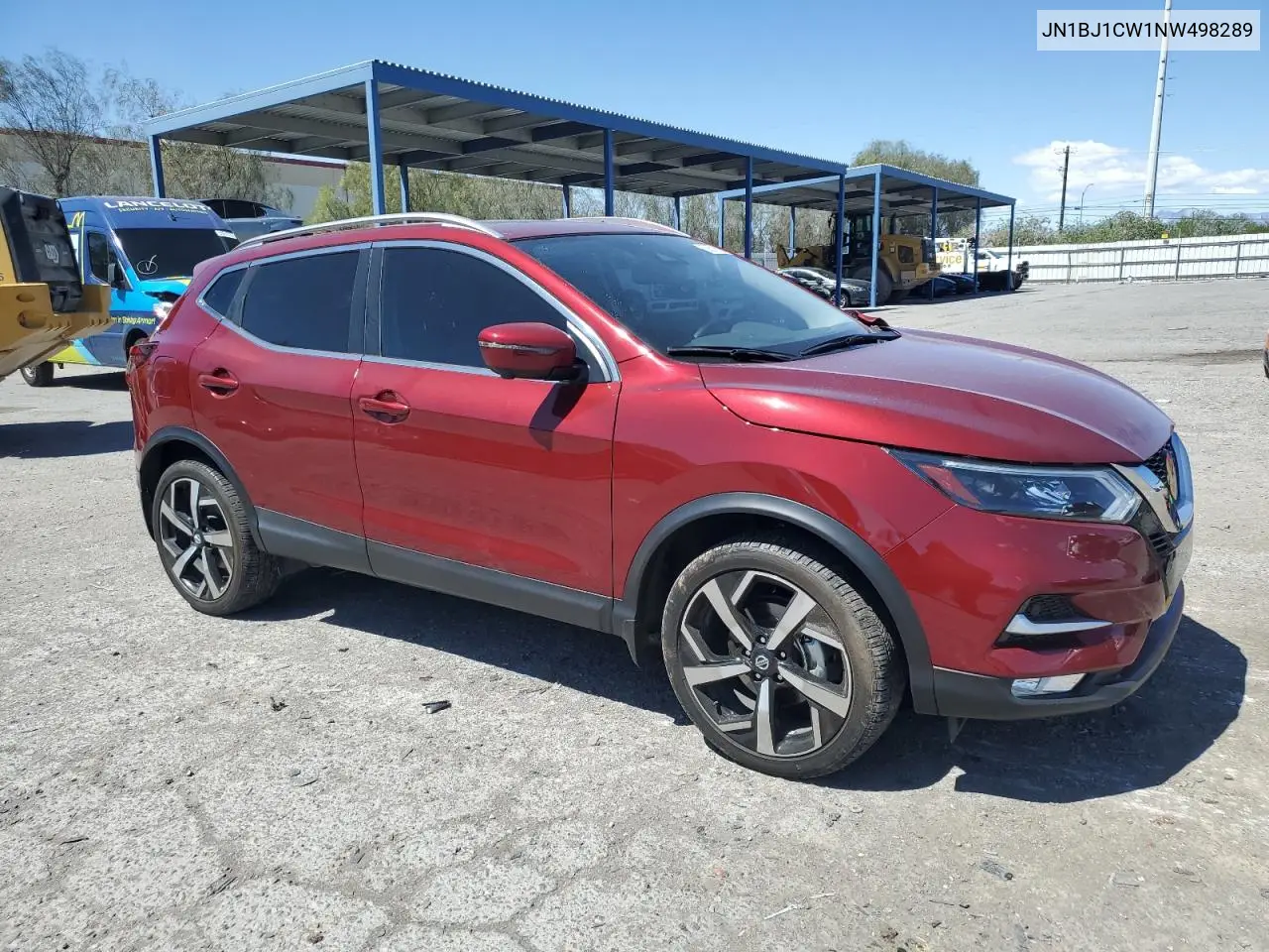 2022 Nissan Rogue Sport Sl VIN: JN1BJ1CW1NW498289 Lot: 56579825
