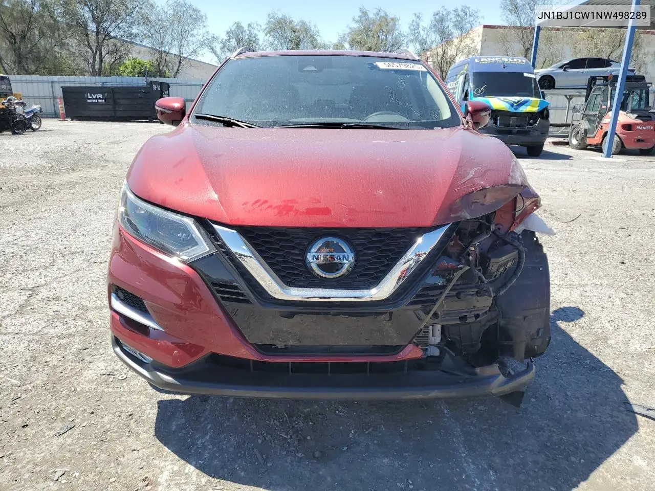 2022 Nissan Rogue Sport Sl VIN: JN1BJ1CW1NW498289 Lot: 56579825