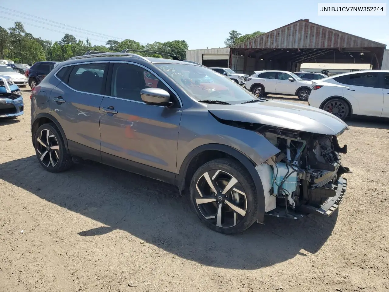 2022 Nissan Rogue Sport Sl VIN: JN1BJ1CV7NW352244 Lot: 56595445