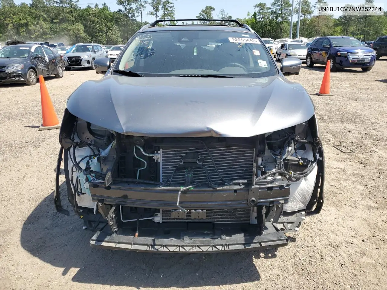 2022 Nissan Rogue Sport Sl VIN: JN1BJ1CV7NW352244 Lot: 56595445