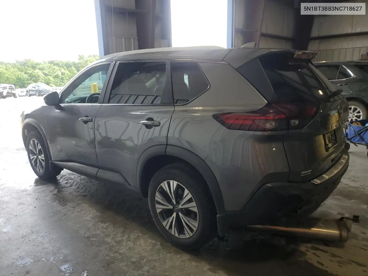 2022 Nissan Rogue Sv VIN: 5N1BT3BB3NC718627 Lot: 56659755