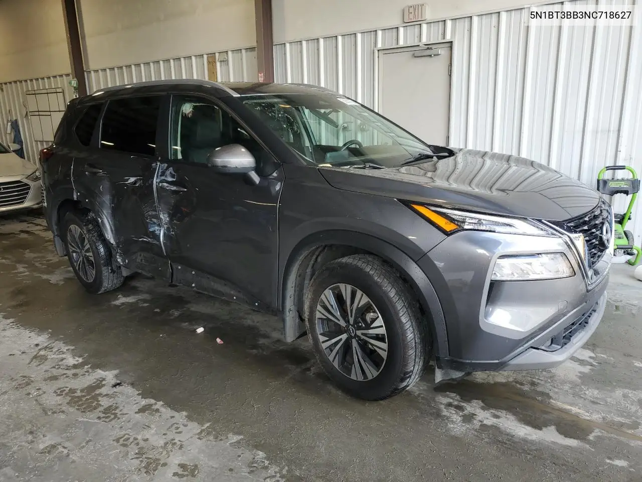 2022 Nissan Rogue Sv VIN: 5N1BT3BB3NC718627 Lot: 56659755