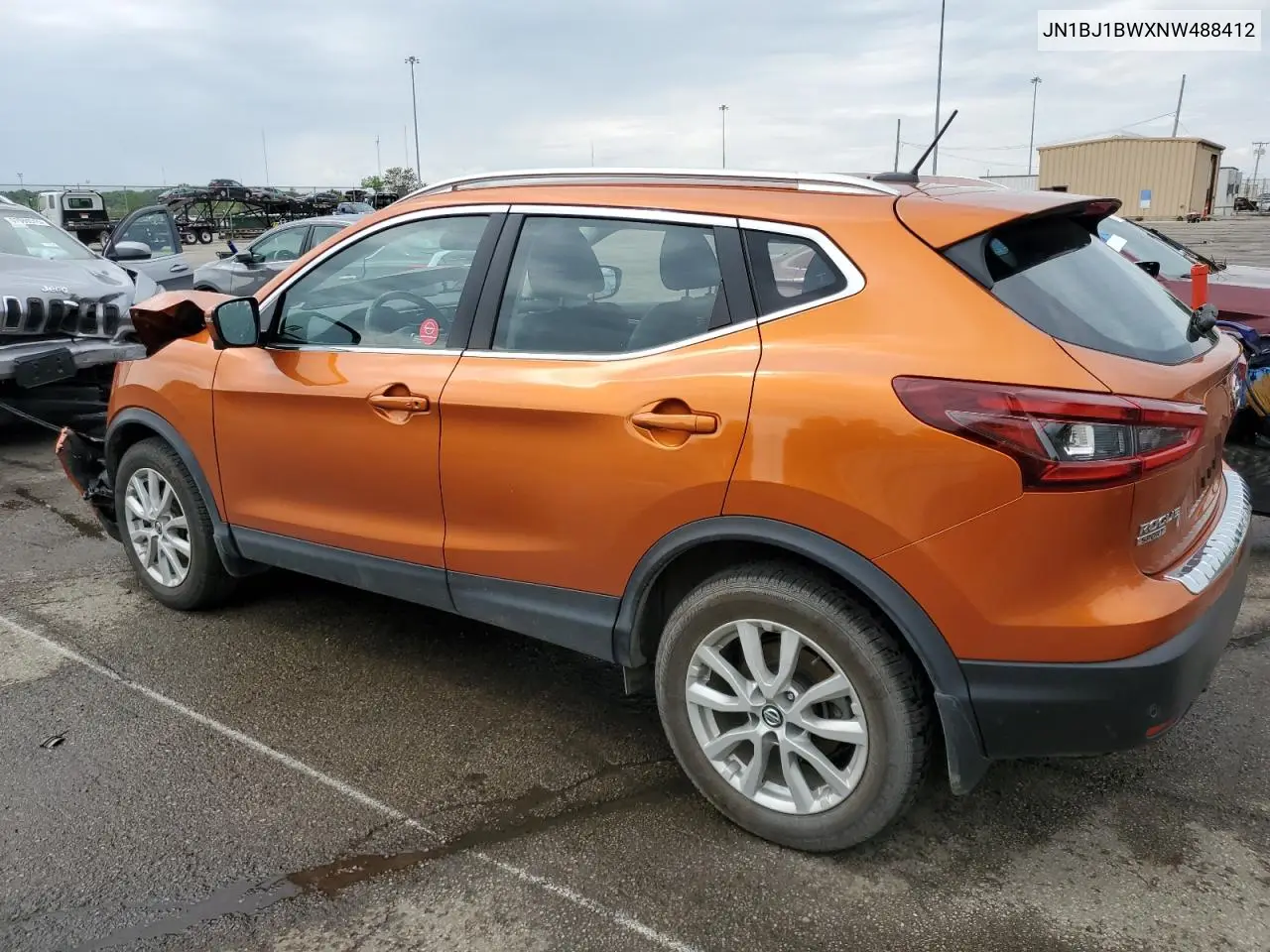 2022 Nissan Rogue Sport Sv VIN: JN1BJ1BWXNW488412 Lot: 56902665