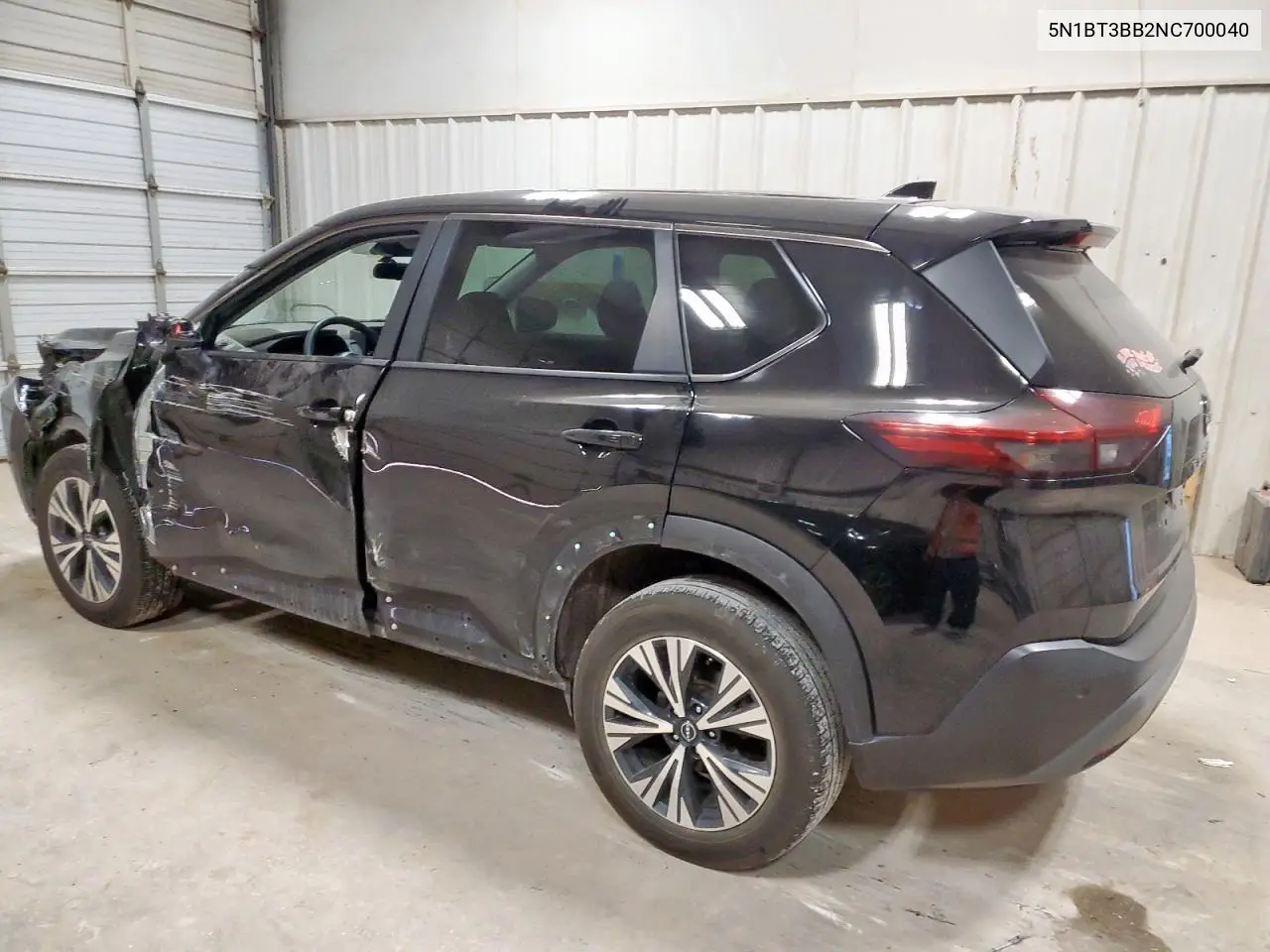 2022 Nissan Rogue Sv VIN: 5N1BT3BB2NC700040 Lot: 58041075