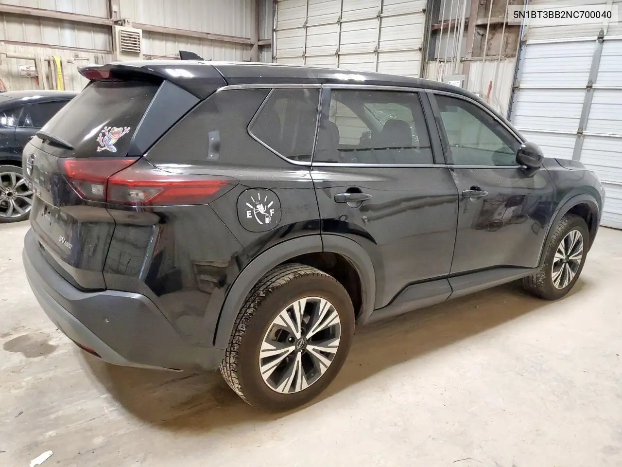 2022 Nissan Rogue Sv VIN: 5N1BT3BB2NC700040 Lot: 58041075