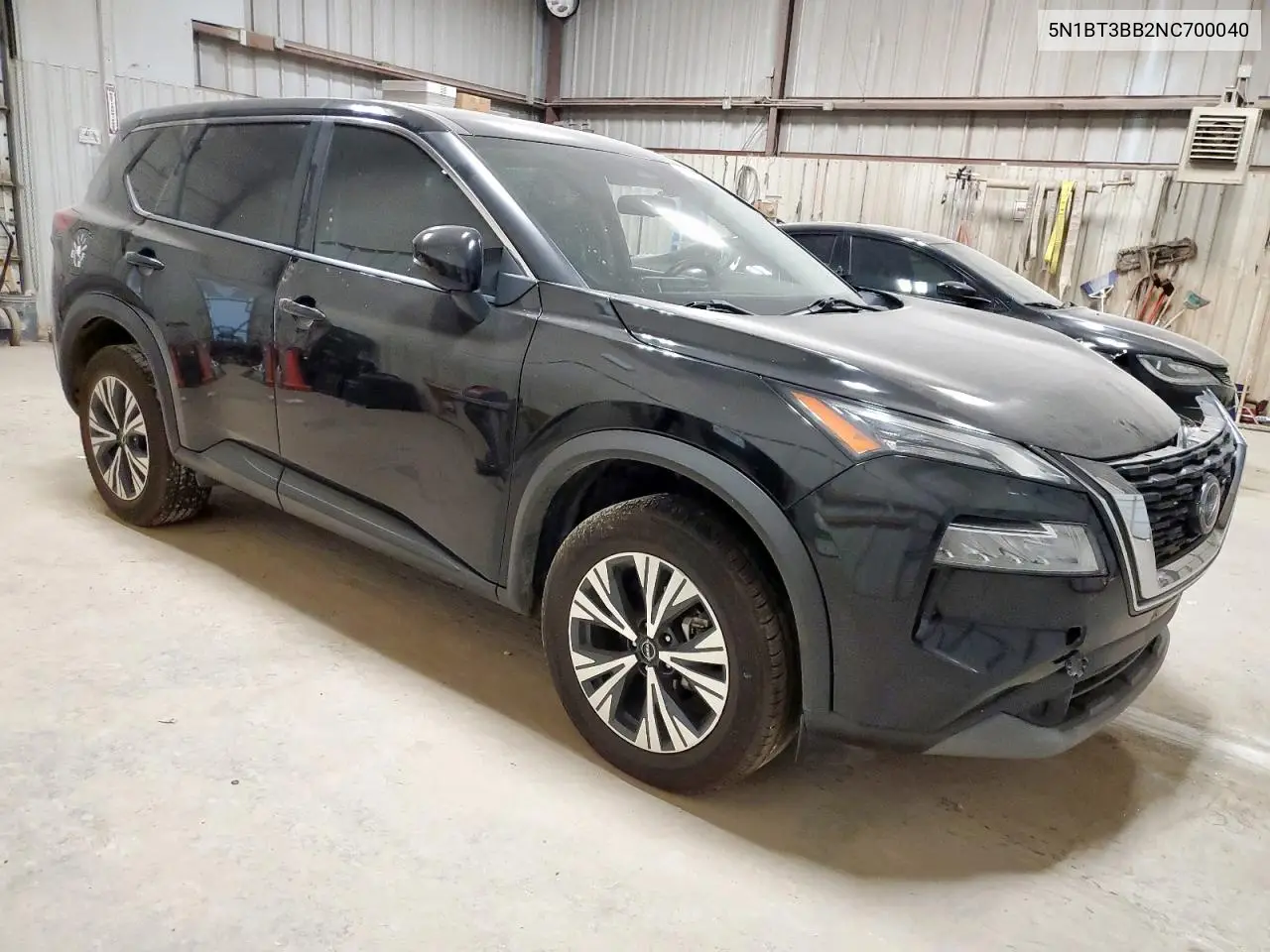 2022 Nissan Rogue Sv VIN: 5N1BT3BB2NC700040 Lot: 58041075