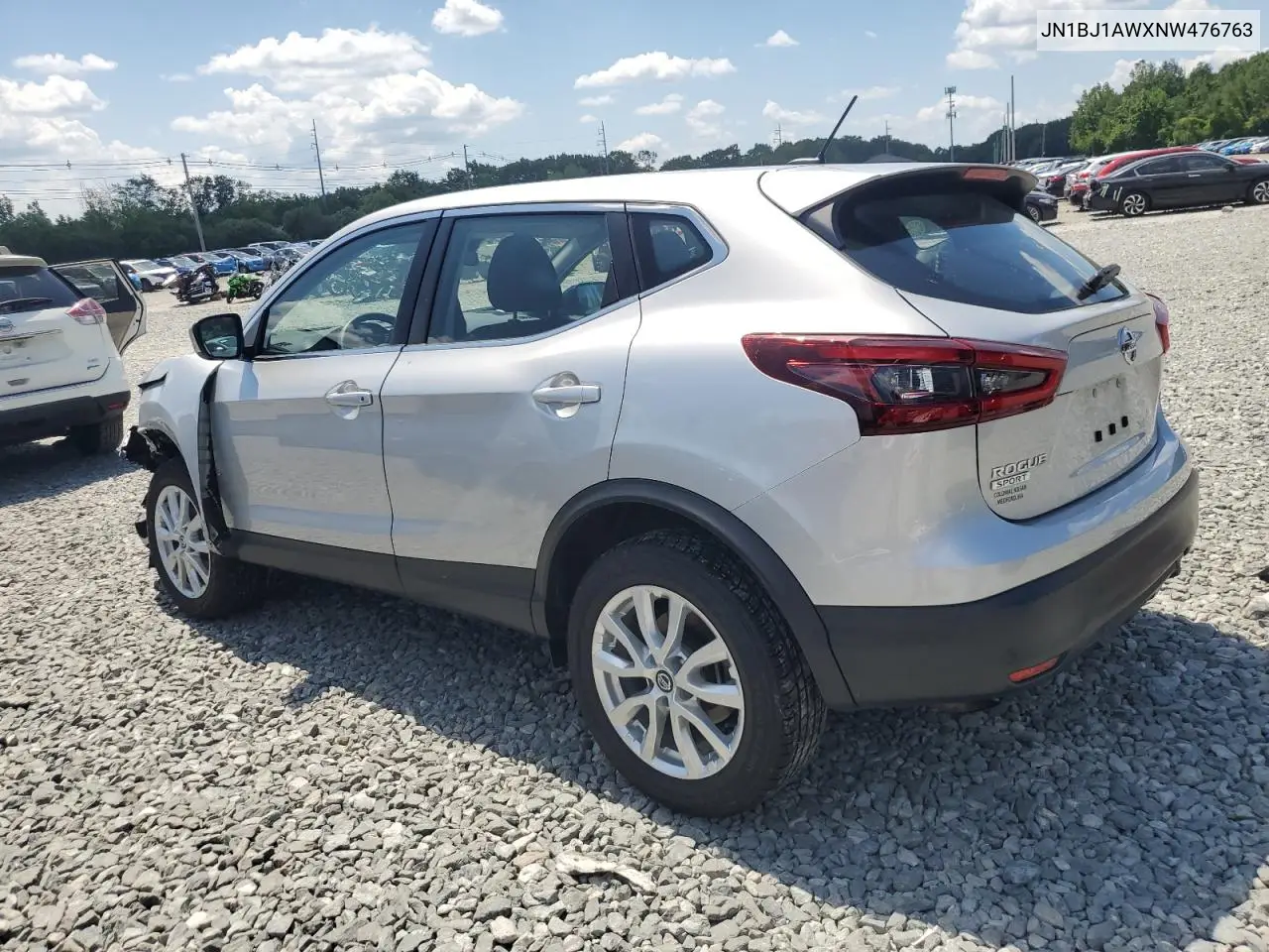 2022 Nissan Rogue Sport S VIN: JN1BJ1AWXNW476763 Lot: 60891175