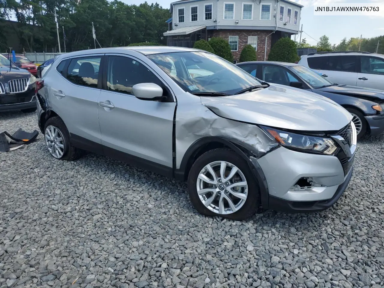 2022 Nissan Rogue Sport S VIN: JN1BJ1AWXNW476763 Lot: 60891175