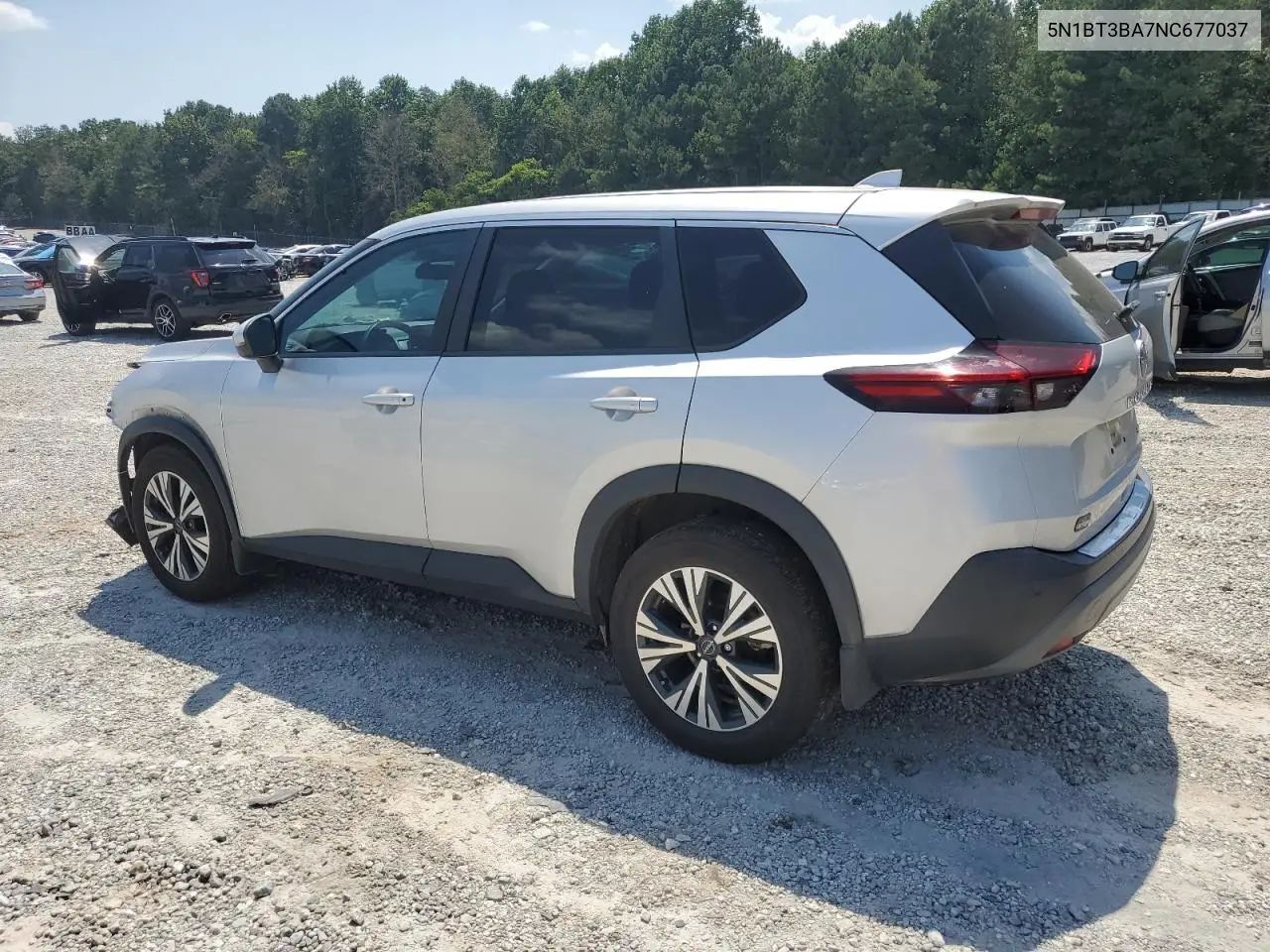 2022 Nissan Rogue Sv VIN: 5N1BT3BA7NC677037 Lot: 61803915
