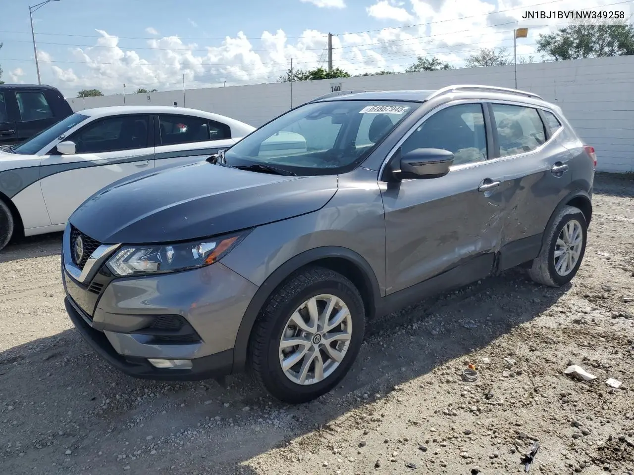2022 Nissan Rogue Sport Sv VIN: JN1BJ1BV1NW349258 Lot: 61857945