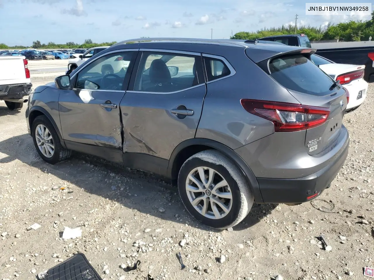 2022 Nissan Rogue Sport Sv VIN: JN1BJ1BV1NW349258 Lot: 61857945