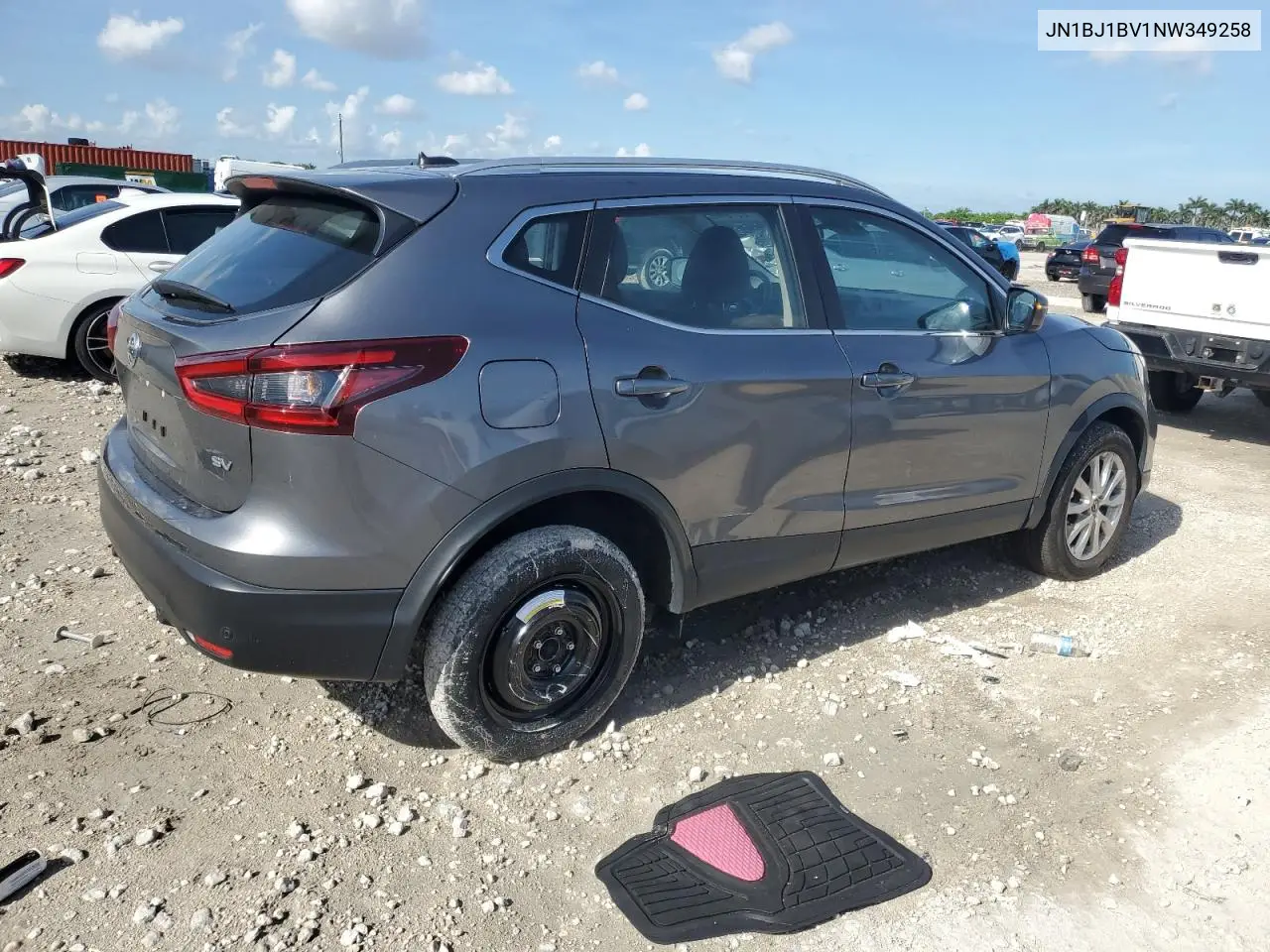 2022 Nissan Rogue Sport Sv VIN: JN1BJ1BV1NW349258 Lot: 61857945