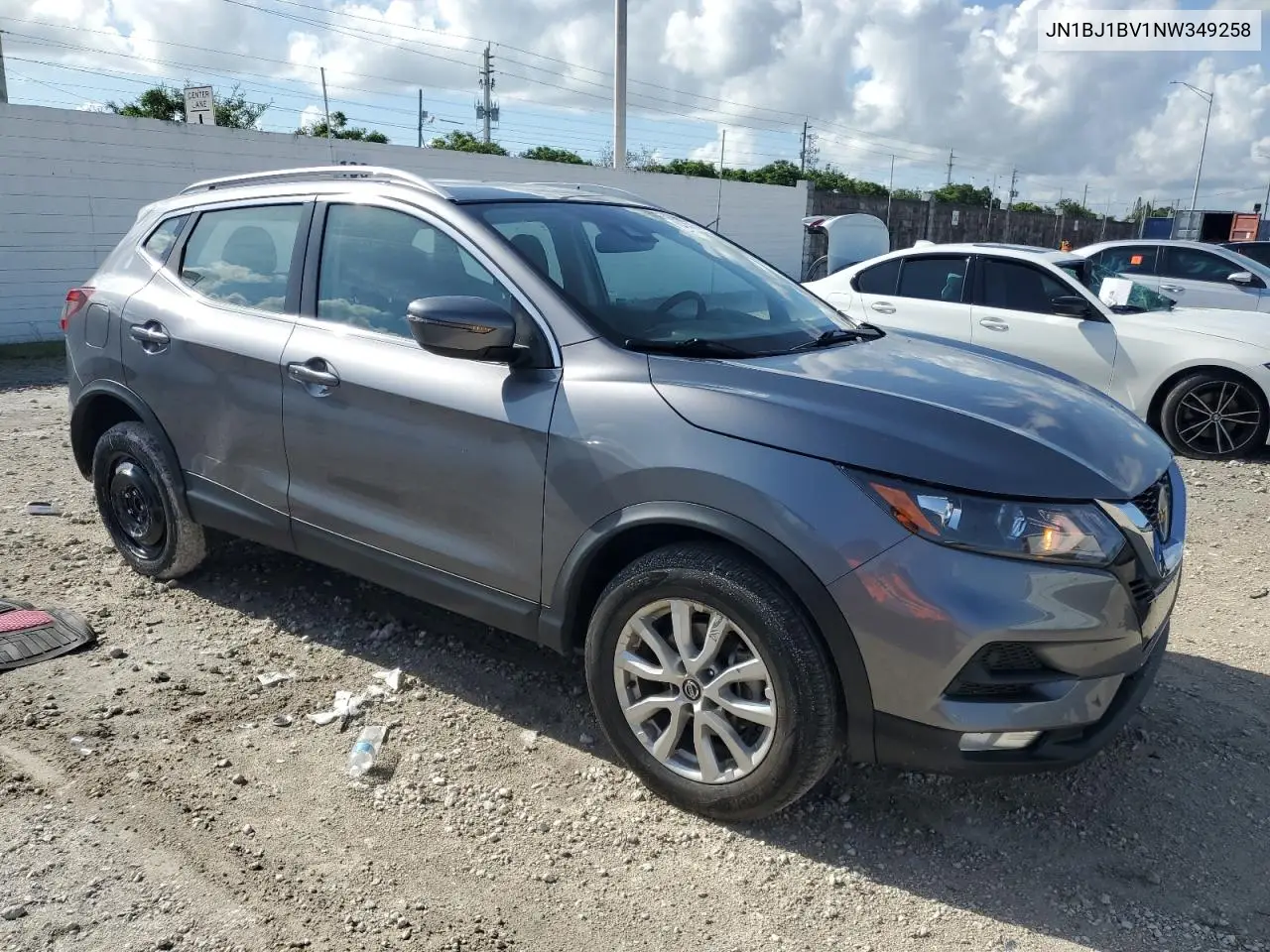 2022 Nissan Rogue Sport Sv VIN: JN1BJ1BV1NW349258 Lot: 61857945