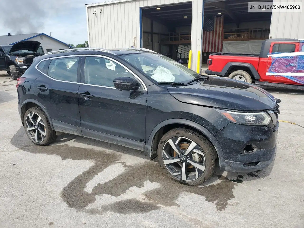 2022 Nissan Rogue Sport Sl VIN: JN1BJ1CW5NW485903 Lot: 61960635