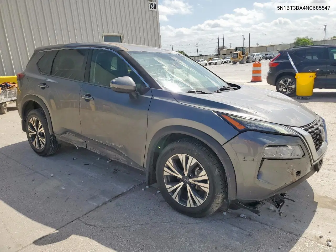 2022 Nissan Rogue Sv VIN: 5N1BT3BA4NC685547 Lot: 62022985