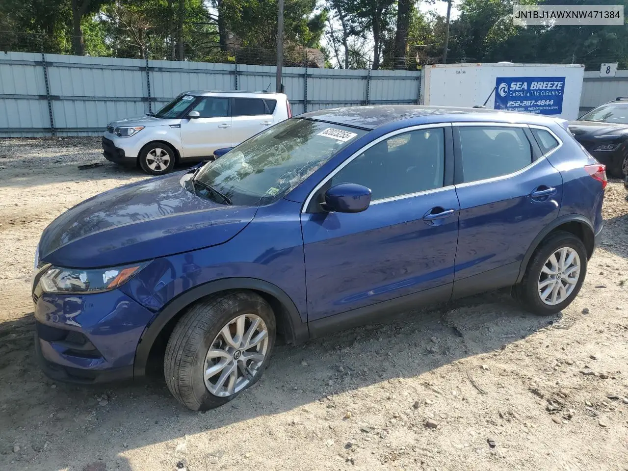 2022 Nissan Rogue Sport S VIN: JN1BJ1AWXNW471384 Lot: 62023255