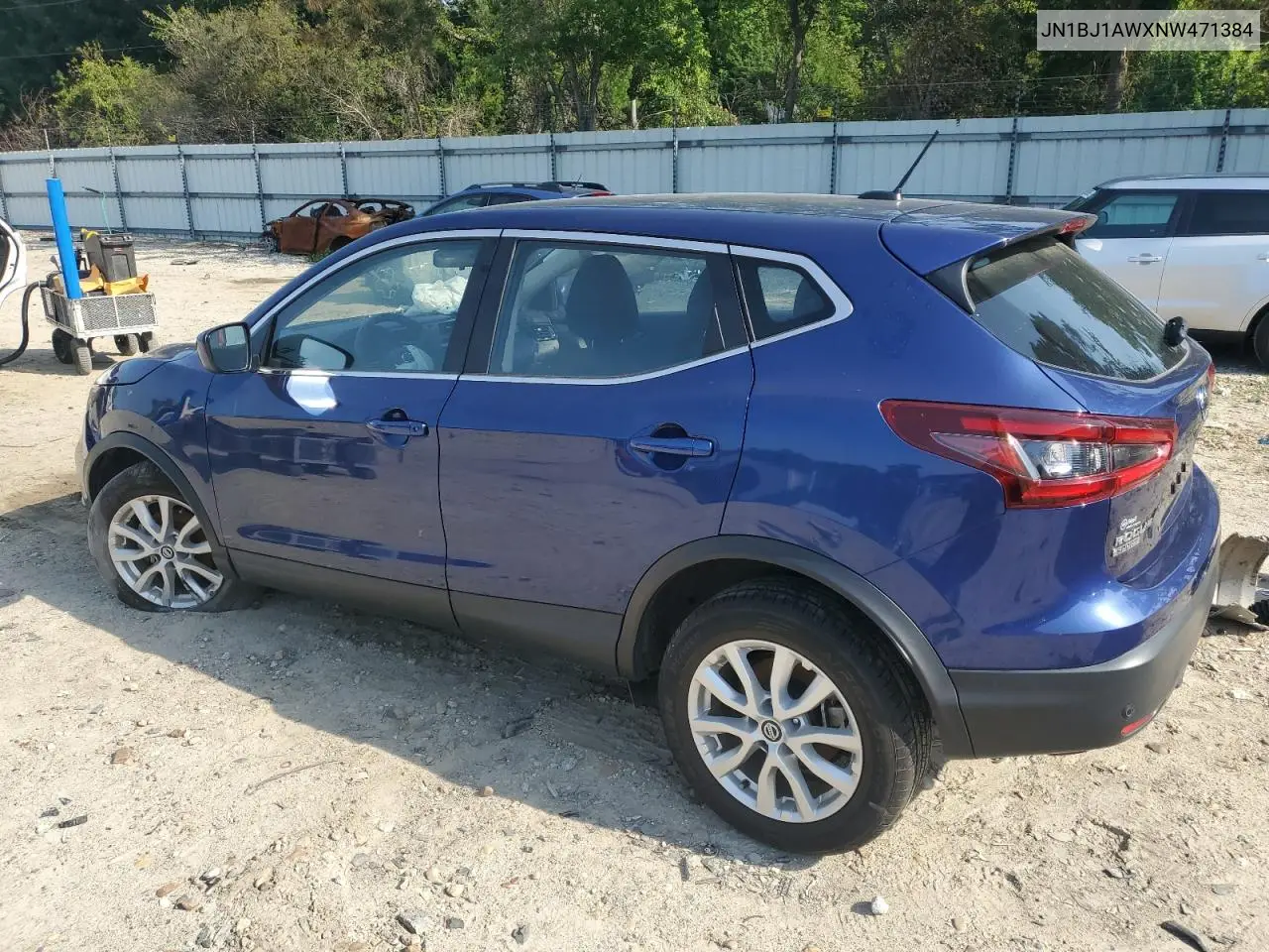 2022 Nissan Rogue Sport S VIN: JN1BJ1AWXNW471384 Lot: 62023255