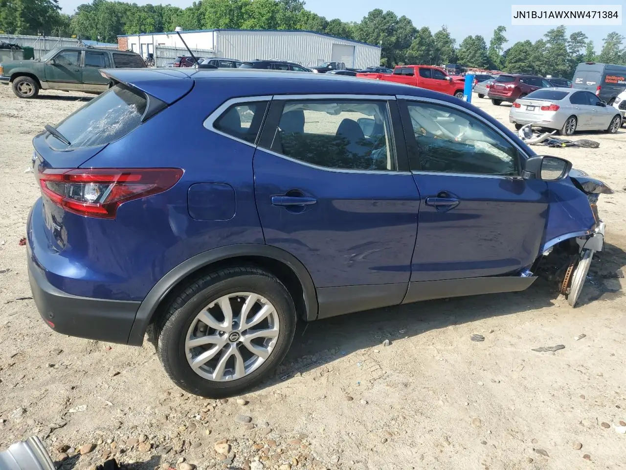 2022 Nissan Rogue Sport S VIN: JN1BJ1AWXNW471384 Lot: 62023255