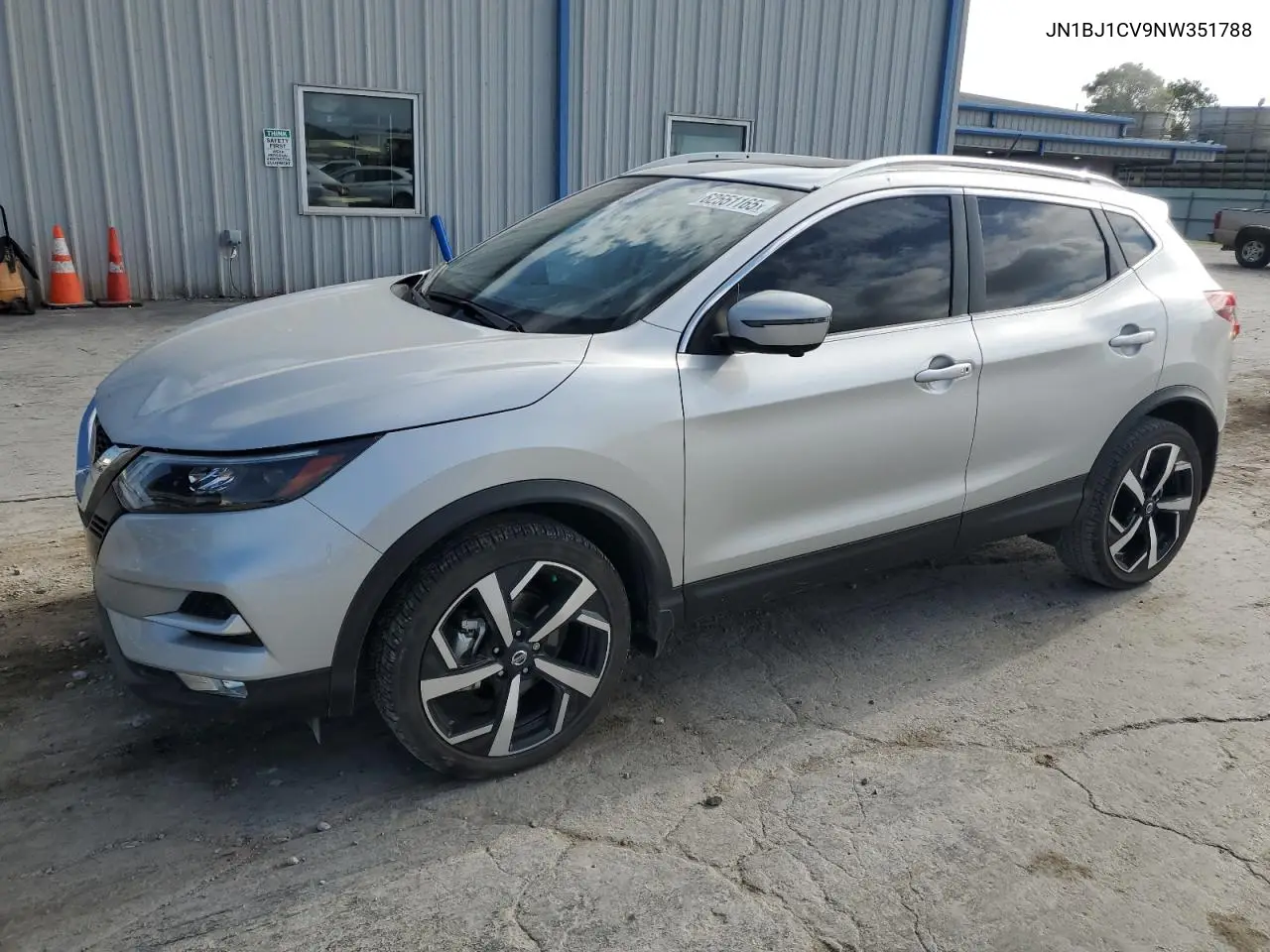 2022 Nissan Rogue Sport Sl VIN: JN1BJ1CV9NW351788 Lot: 62551165