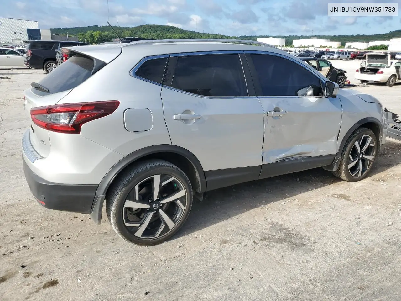 2022 Nissan Rogue Sport Sl VIN: JN1BJ1CV9NW351788 Lot: 62551165