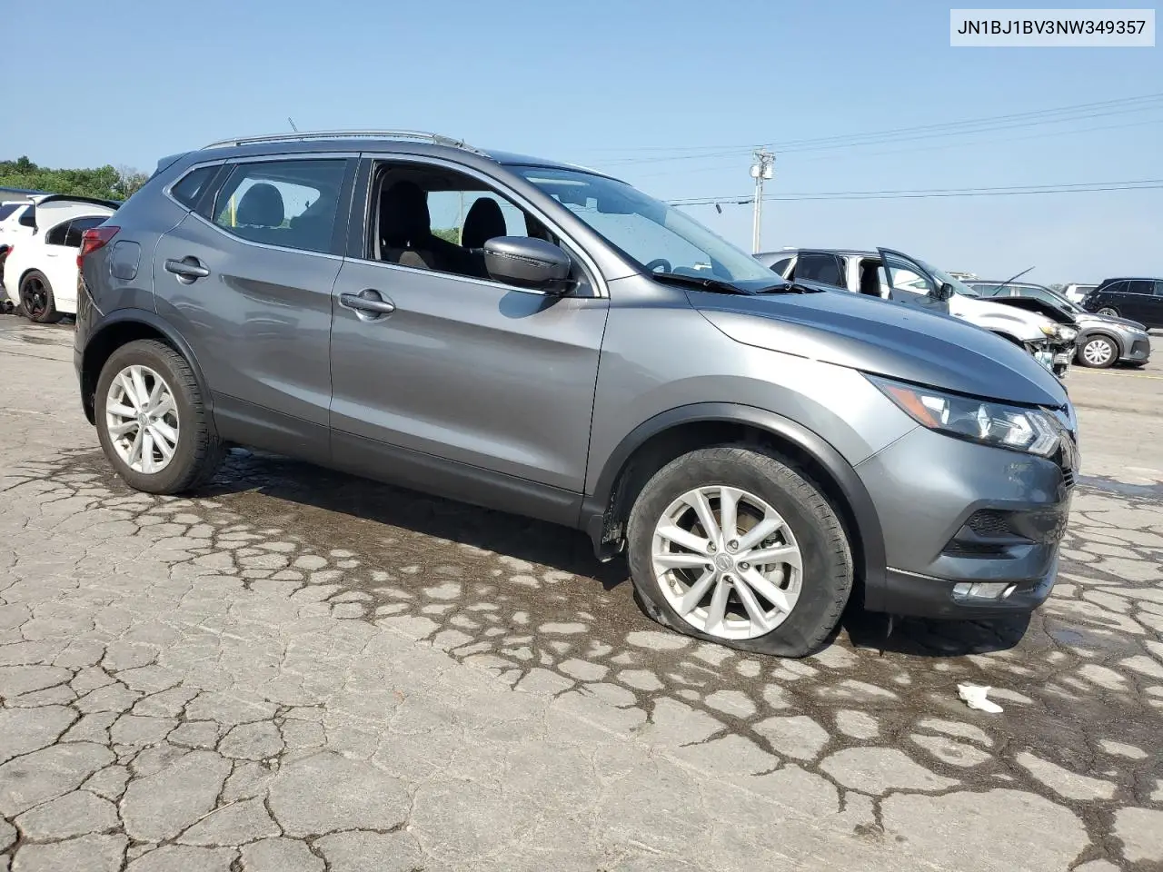2022 Nissan Rogue Sport Sv VIN: JN1BJ1BV3NW349357 Lot: 62785665