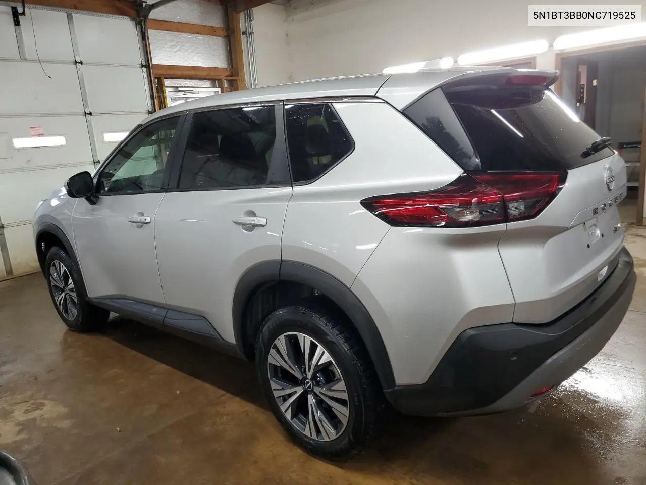 2022 Nissan Rogue Sv VIN: 5N1BT3BB0NC719525 Lot: 63028525
