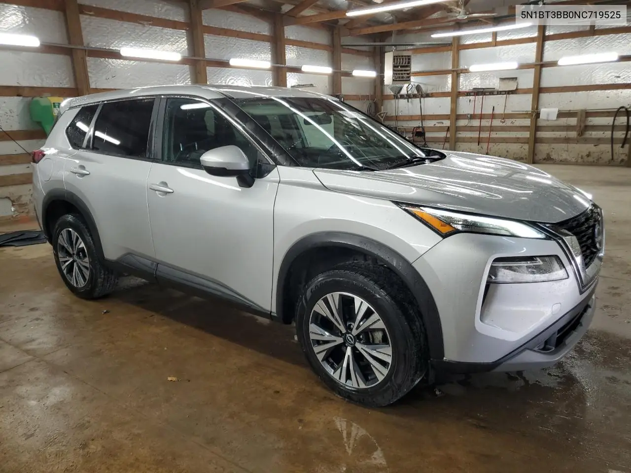 2022 Nissan Rogue Sv VIN: 5N1BT3BB0NC719525 Lot: 63028525