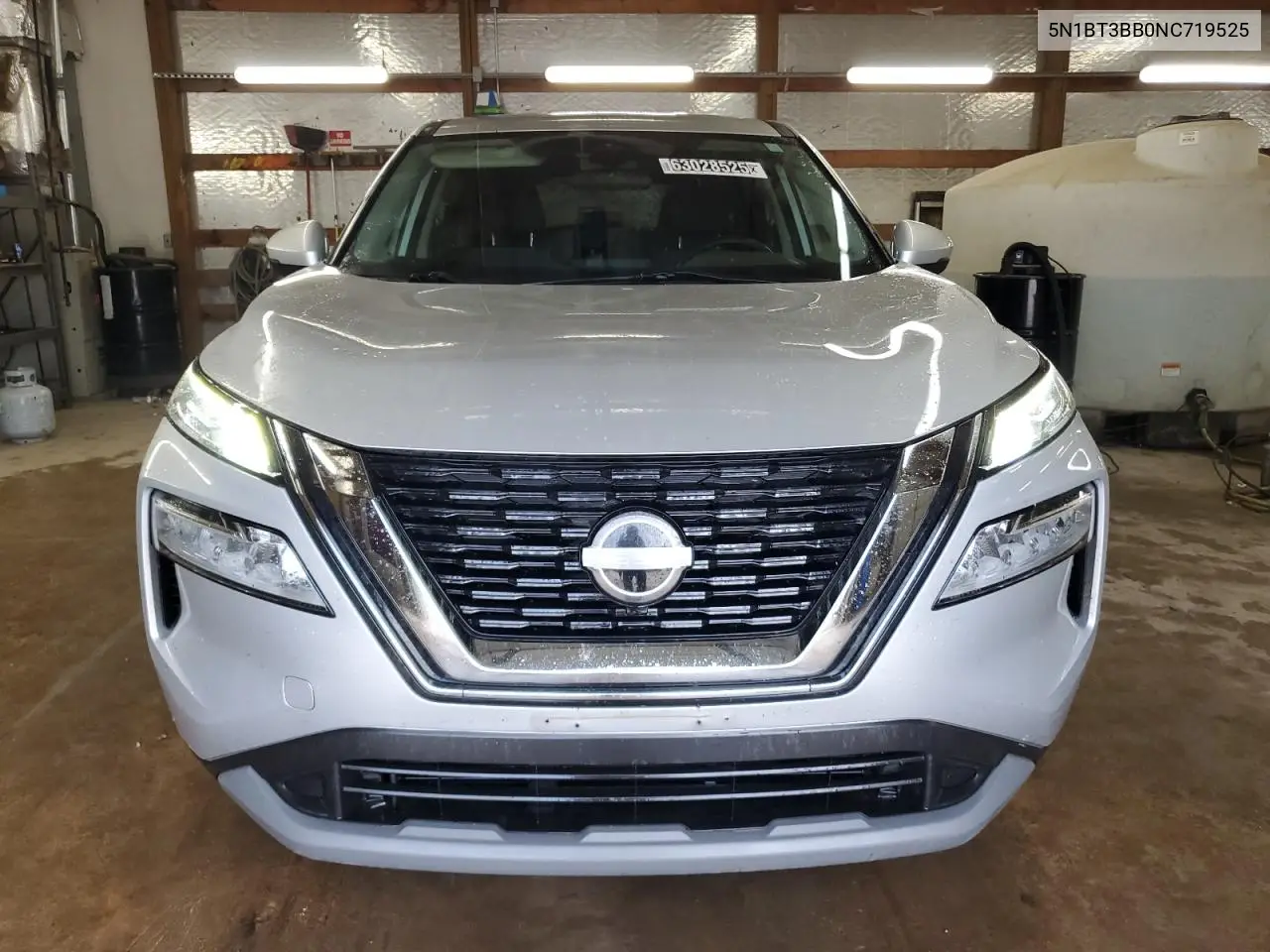 2022 Nissan Rogue Sv VIN: 5N1BT3BB0NC719525 Lot: 63028525
