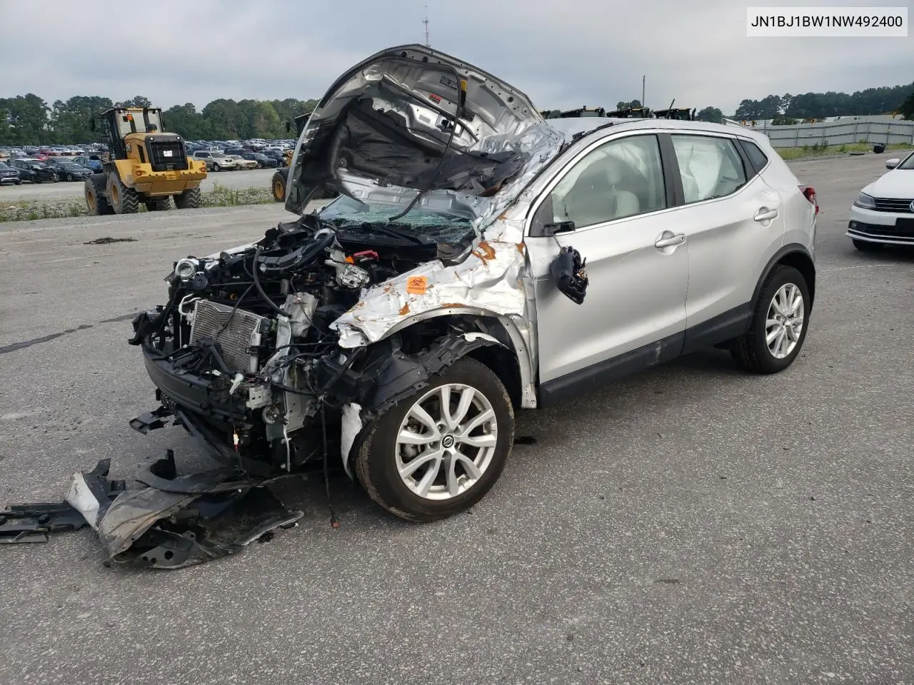 2022 Nissan Rogue Sport Sv VIN: JN1BJ1BW1NW492400 Lot: 63603955