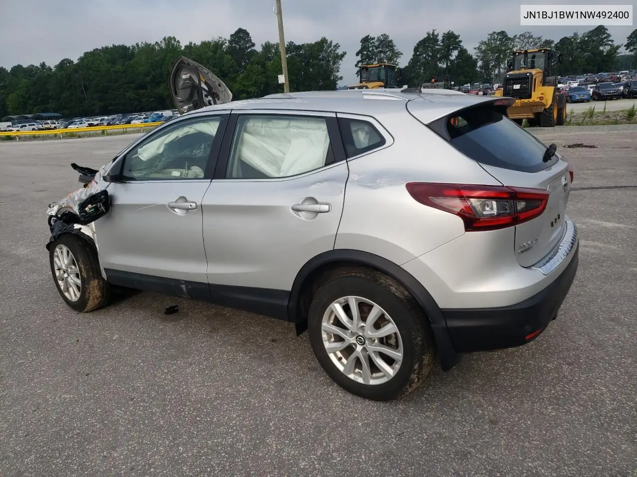 2022 Nissan Rogue Sport Sv VIN: JN1BJ1BW1NW492400 Lot: 63603955