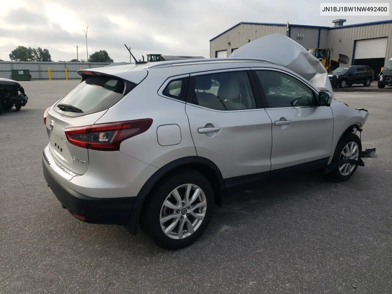 2022 Nissan Rogue Sport Sv VIN: JN1BJ1BW1NW492400 Lot: 63603955
